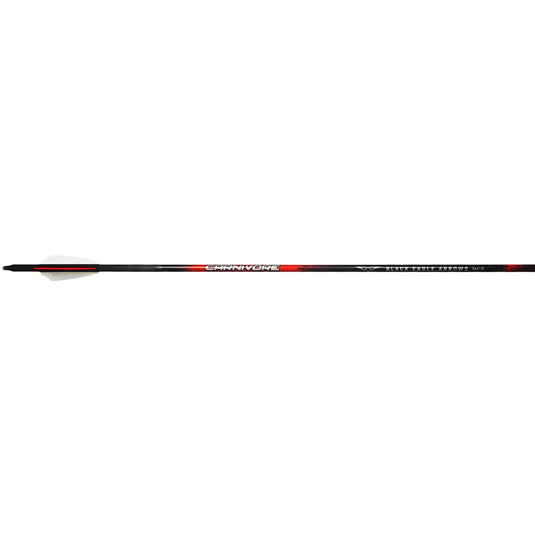 Black Eagle Carnivore Arrows .003 250 2.5 in. Shield Cut 6 pk.