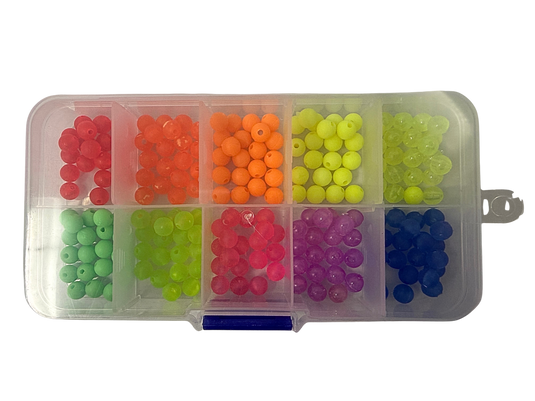'NEW' 6mm FROSTED BEAD TACKLE BOX!!!