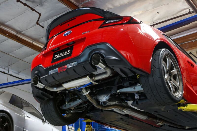 Load image into Gallery viewer, Remark 22+ Subaru BRZ/Toyota GR86 Axle-Back Exhaust - Stainless Single Wall Tips
