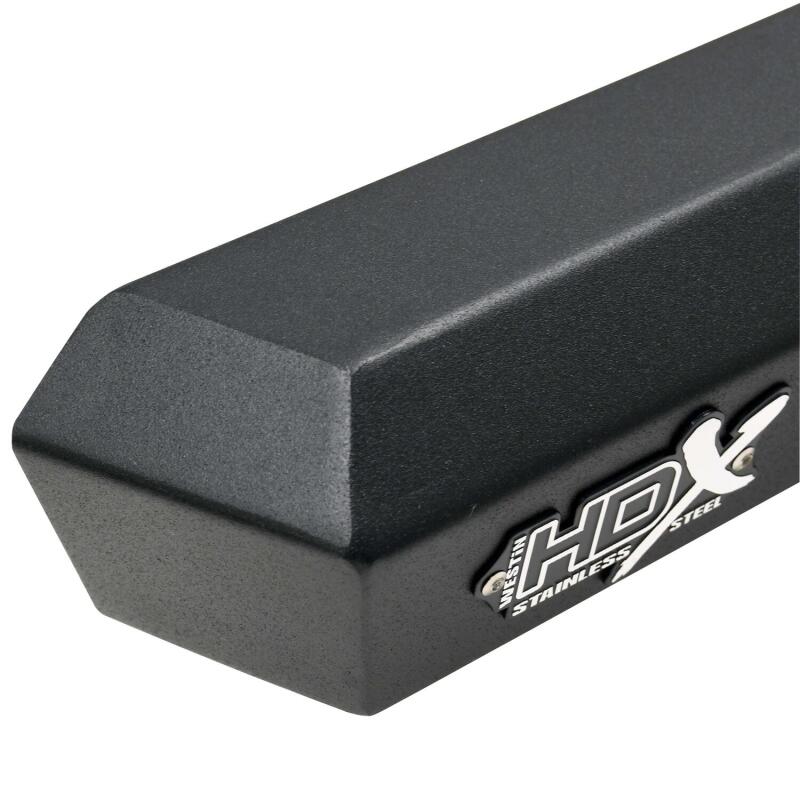 Load image into Gallery viewer, Westin 2024 Toyota Tacoma Double Cab HDX Stainless Drop Nerf Step Bars - Textured Black
