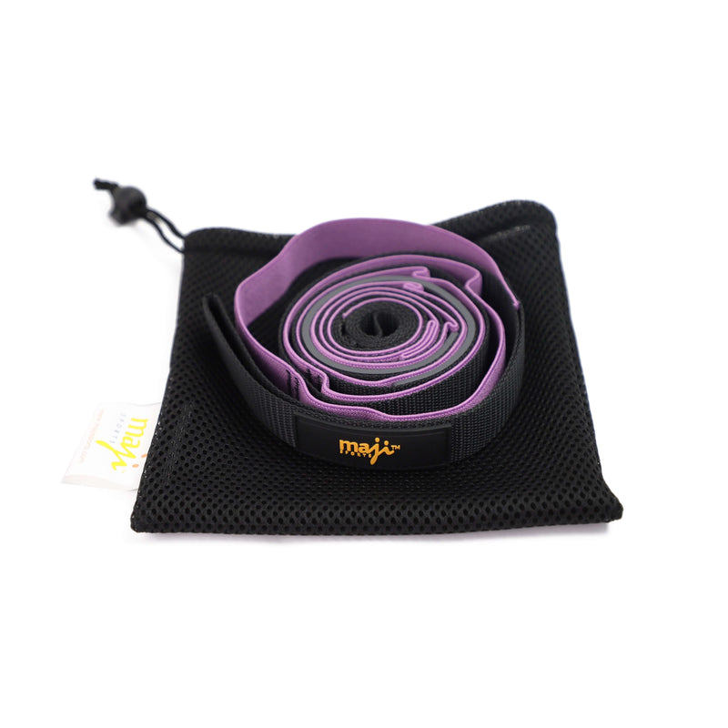 Load image into Gallery viewer, Maji Sports Elastic Yoga Straps With 9 Loops
