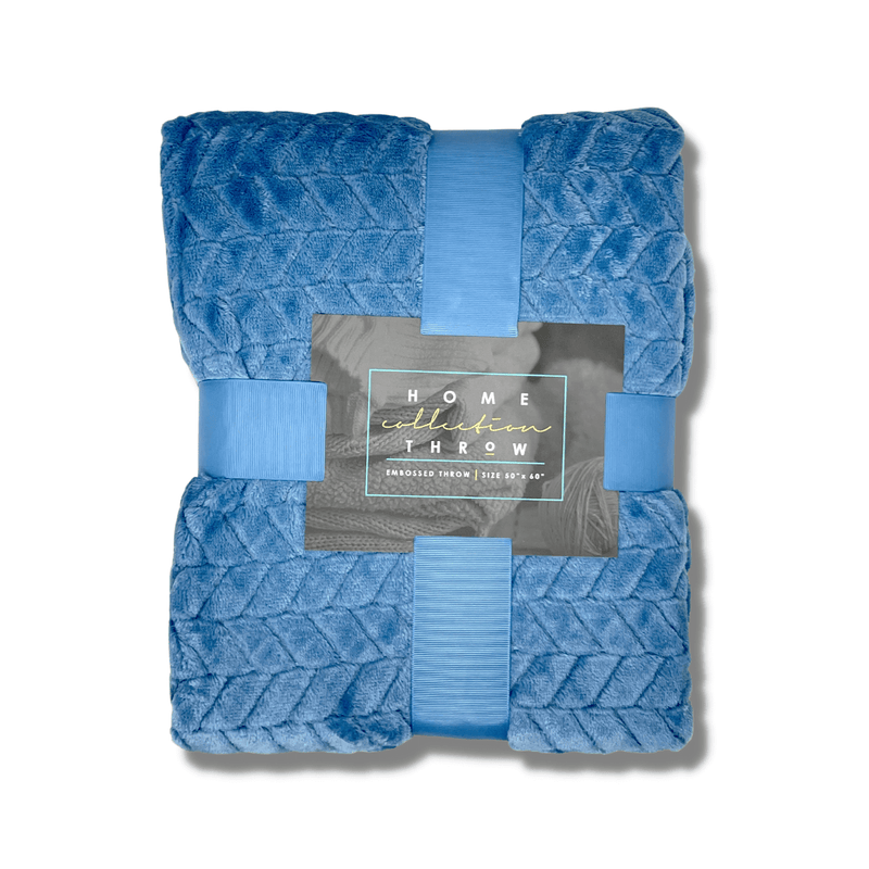 Load image into Gallery viewer, Home Collection Embossed Throw
