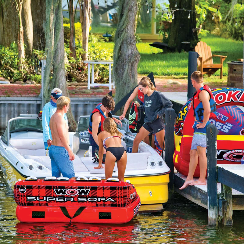 Load image into Gallery viewer, WOW Sports Super Sofa 1 to 3-Person Towable (21-1040)
