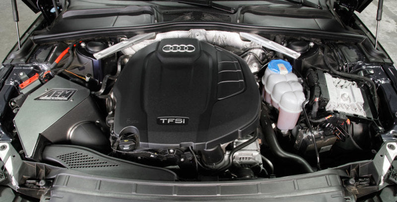 Load image into Gallery viewer, AEM Induction AEM 2017 C.A.S Audi A4 L4-2.0L F/l Cold Air Intake 21-815C
