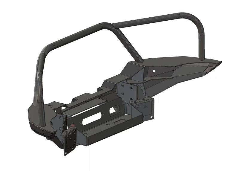 Load image into Gallery viewer, Hi-Lite Overland Toyota Tacoma Front Bumper 4th Gen (2024-2026) [Bull Bar]
