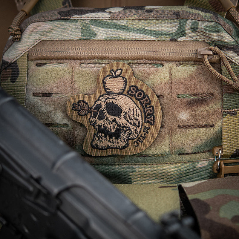 Load image into Gallery viewer, M-Tac “SORRY” Embroidered Morale Patch
