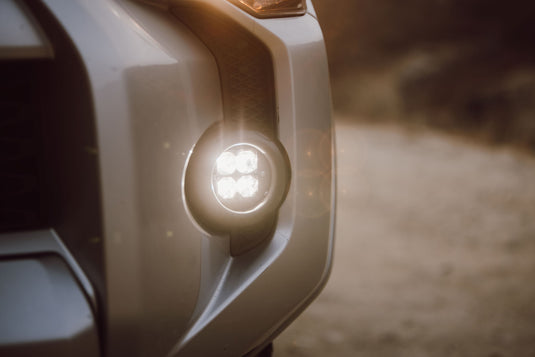 Toyota 4Runner Fog Light Kit - Amber Lens - 2010+