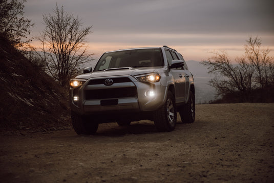 Toyota 4Runner Fog Light Kit - Amber Lens - 2010+