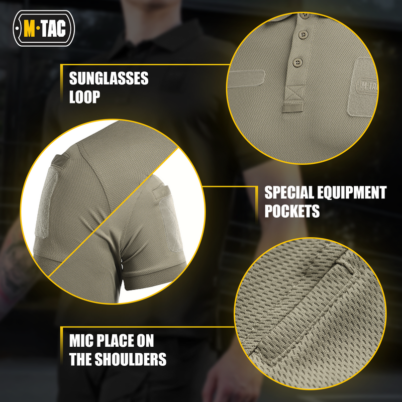 Load image into Gallery viewer, M-Tac Polo Elite Tactical Coolmax
