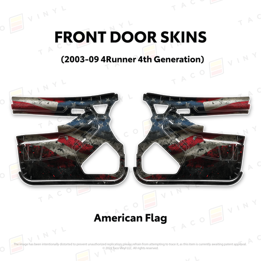 2003-2009 4Runner Door Skins