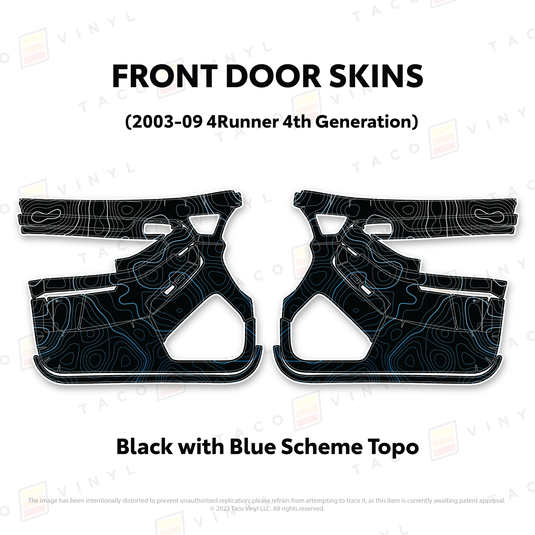 2003-2009 4Runner Door Skins