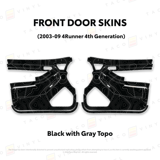 2003-2009 4Runner Door Skins