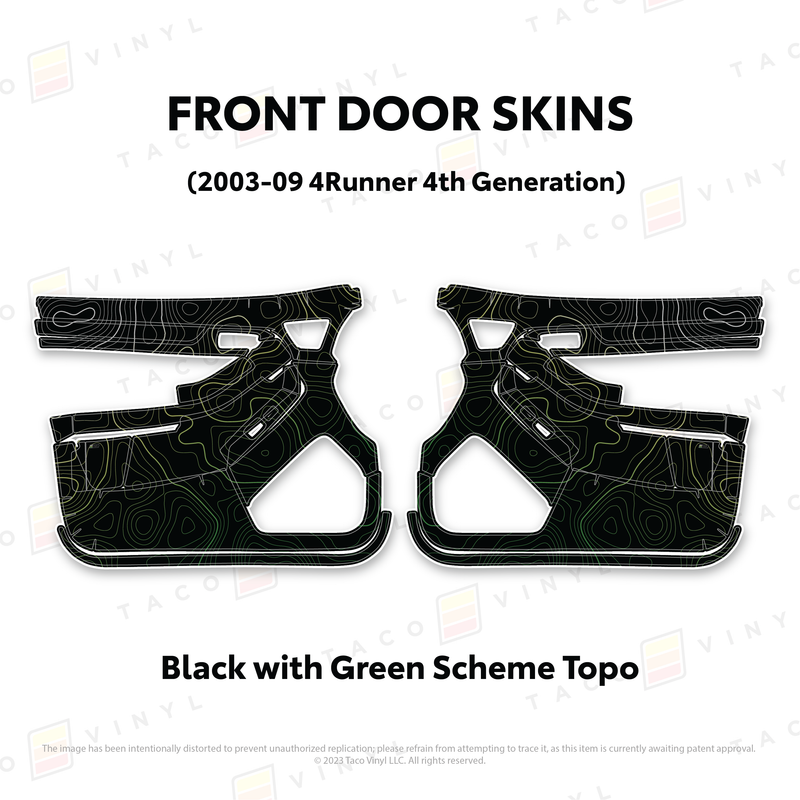 Load image into Gallery viewer, 2003-2009 4Runner Door Skins
