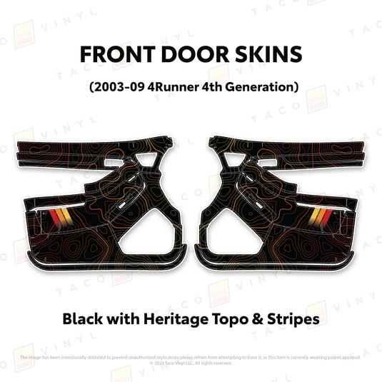 2003-2009 4Runner Door Skins