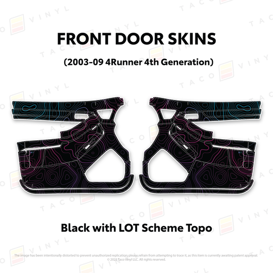 2003-2009 4Runner Door Skins