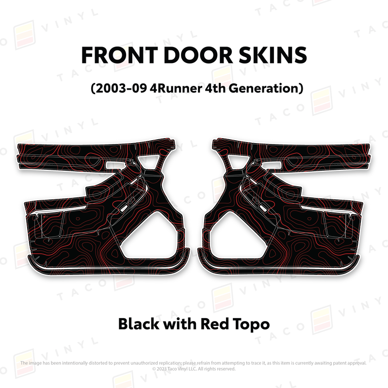 Load image into Gallery viewer, 2003-2009 4Runner Door Skins
