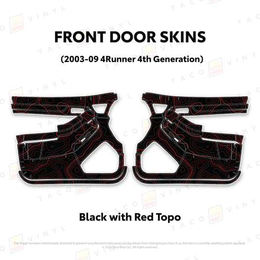 2003-2009 4Runner Door Skins
