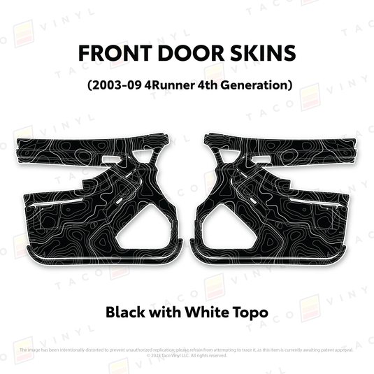 2003-2009 4Runner Door Skins