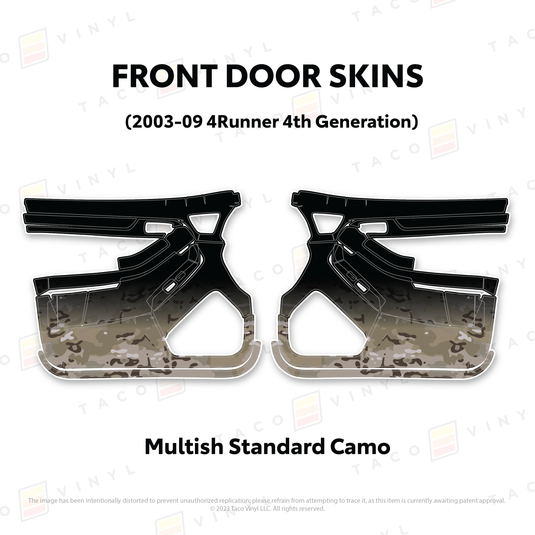 2003-2009 4Runner Door Skins