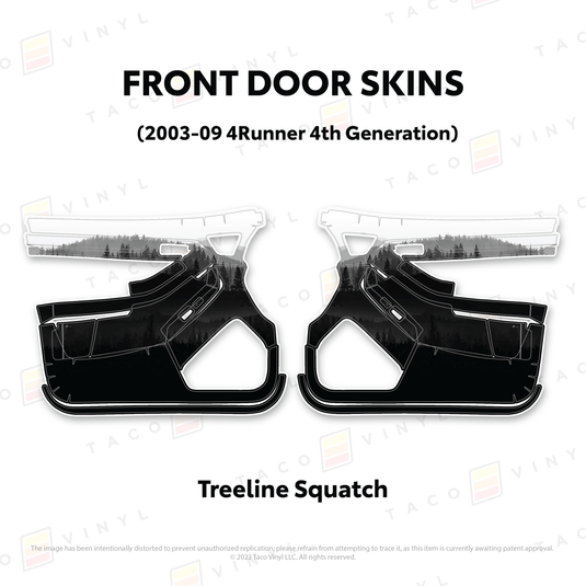 2003-2009 4Runner Door Skins