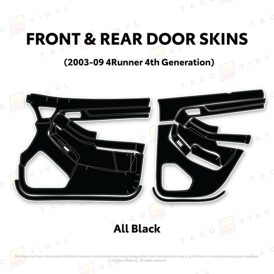 2003-2009 4Runner Door Skins