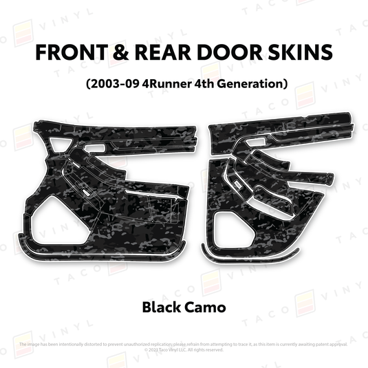 2003-2009 4Runner Door Skins