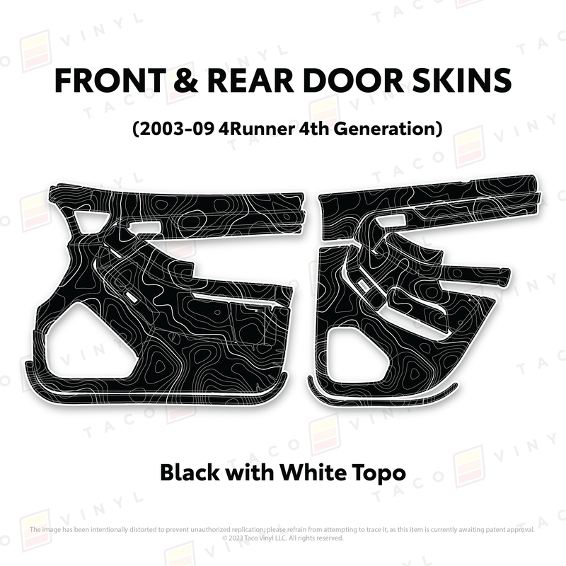 Load image into Gallery viewer, 2003-2009 4Runner Door Skins
