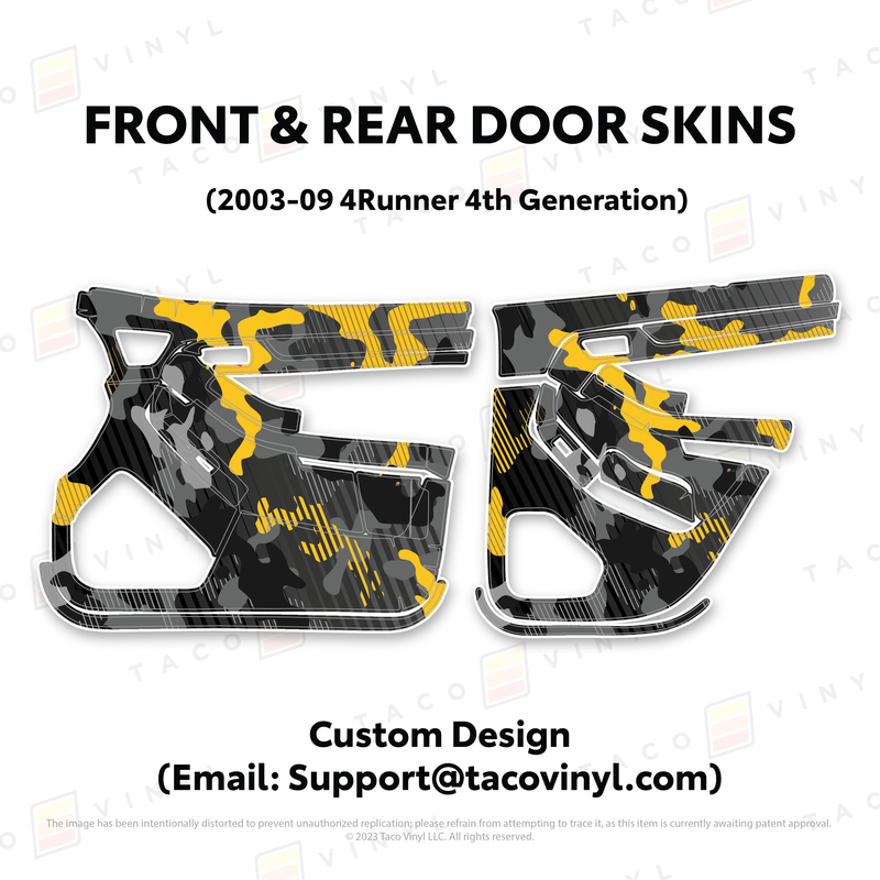 Load image into Gallery viewer, 2003-2009 4Runner Door Skins
