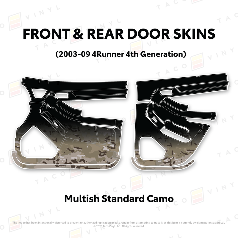 Load image into Gallery viewer, 2003-2009 4Runner Door Skins
