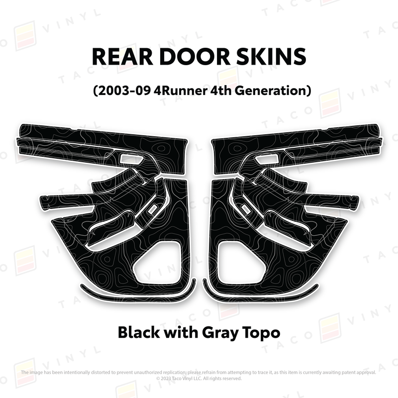 Load image into Gallery viewer, 2003-2009 4Runner Door Skins
