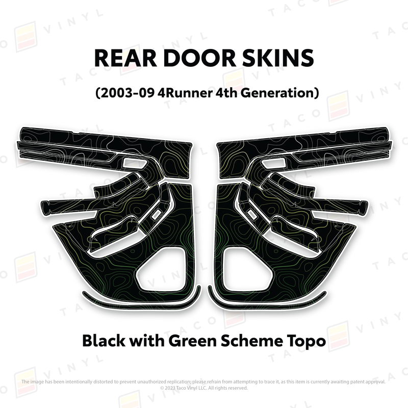 Load image into Gallery viewer, 2003-2009 4Runner Door Skins
