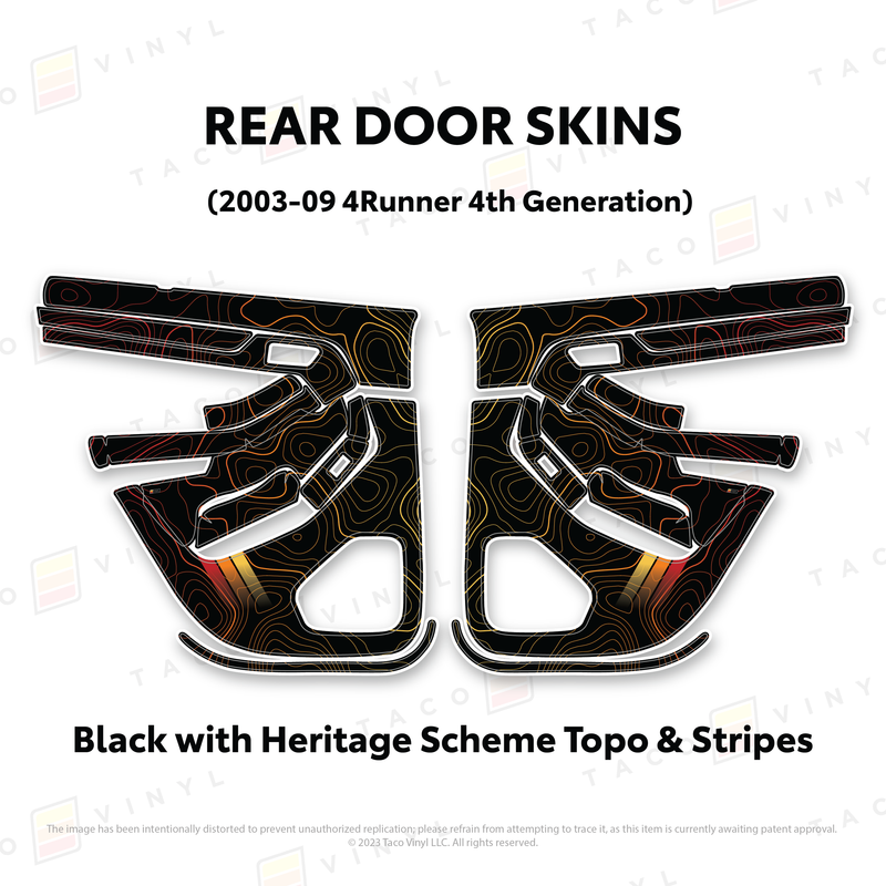 Load image into Gallery viewer, 2003-2009 4Runner Door Skins
