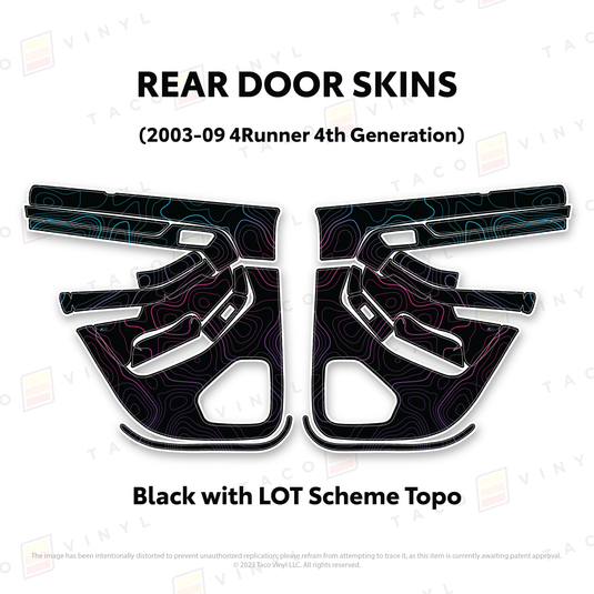 2003-2009 4Runner Door Skins