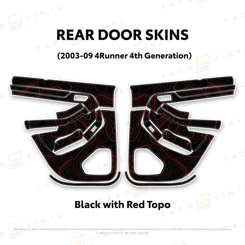 Load image into Gallery viewer, 2003-2009 4Runner Door Skins
