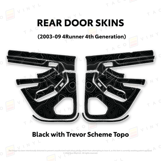 2003-2009 4Runner Door Skins