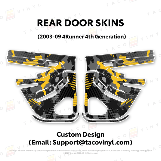 2003-2009 4Runner Door Skins