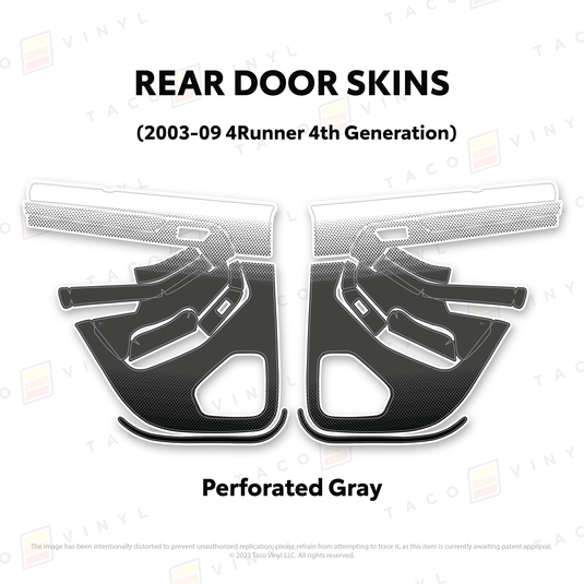 2003-2009 4Runner Door Skins