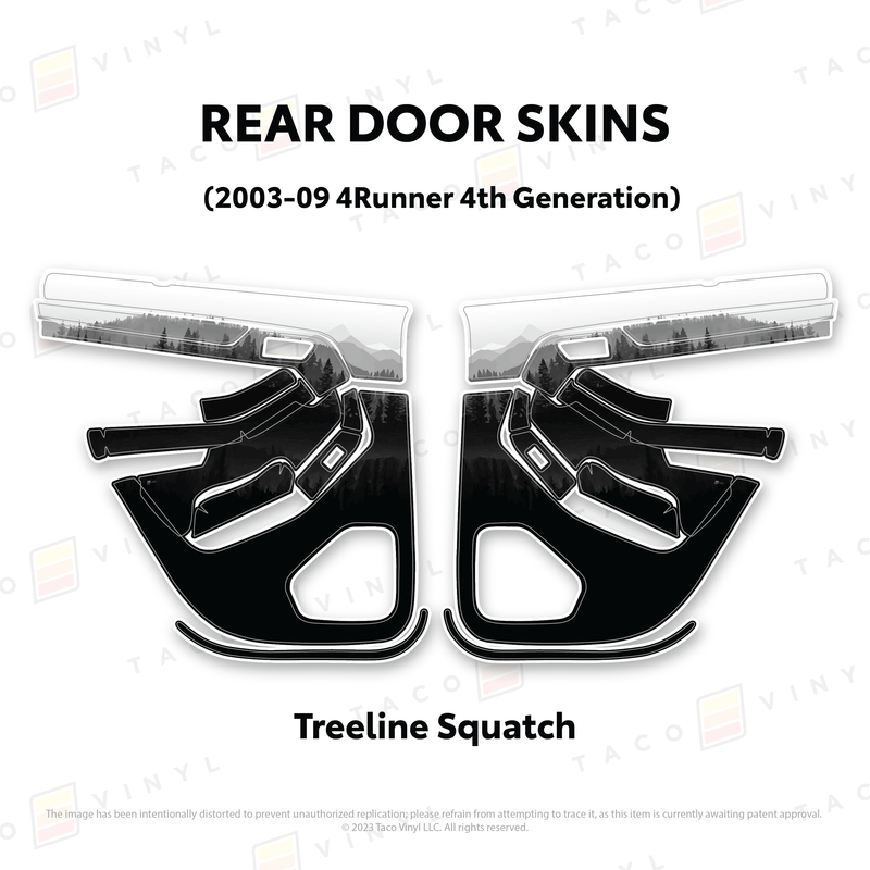 Load image into Gallery viewer, 2003-2009 4Runner Door Skins
