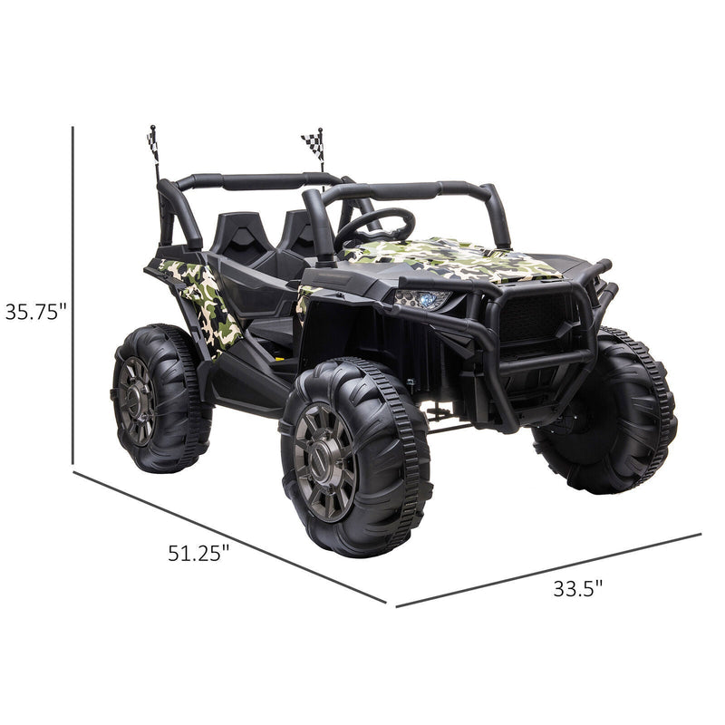 Load image into Gallery viewer, 4WD Kids Truck with Parental Remote Control and Powerful Quad Motors
