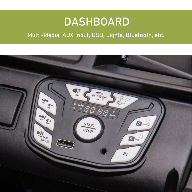 Load image into Gallery viewer, 4WD Kids Truck with Parental Remote Control and Powerful Quad Motors
