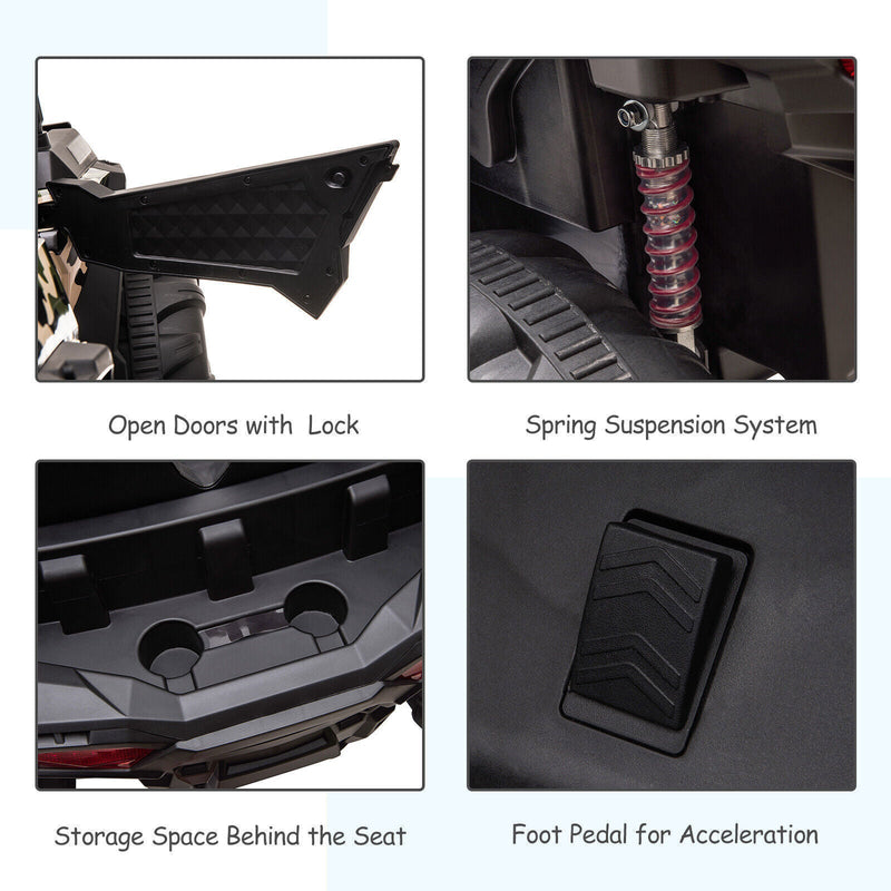 Load image into Gallery viewer, 4WD Kids Truck with Parental Remote Control and Powerful Quad Motors
