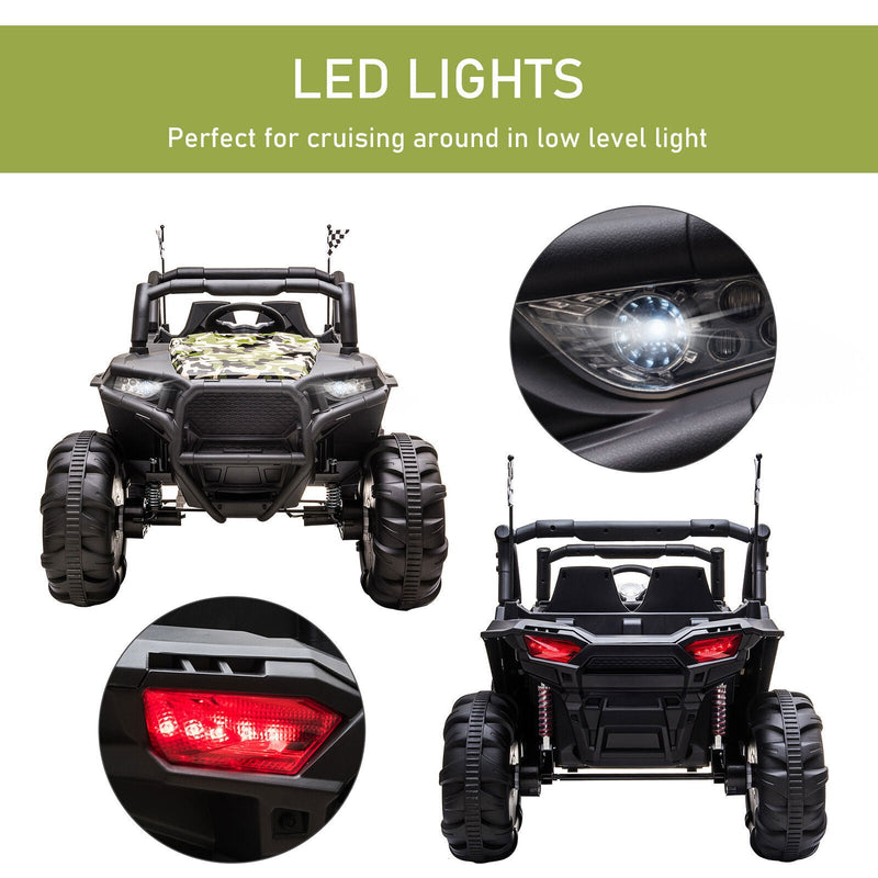 Load image into Gallery viewer, 4WD Kids Truck with Parental Remote Control and Powerful Quad Motors
