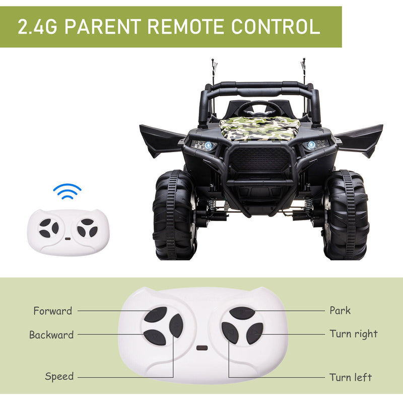 Load image into Gallery viewer, 4WD Kids Truck with Parental Remote Control and Powerful Quad Motors
