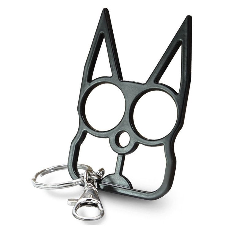 Load image into Gallery viewer, Fox Head Self Defense Keychain
