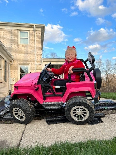 Load image into Gallery viewer, 2 Seater 24 Volt 4x4 Electric Ride On Jeep Style Rubber Tires Fully Loaded Truck ATV UTV For Kids W/Magic Cars® Wireless Parental Control
