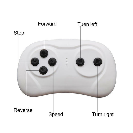 4x4 Double-Drive 12V Electric Car for Kids with Lights and MP3 Player