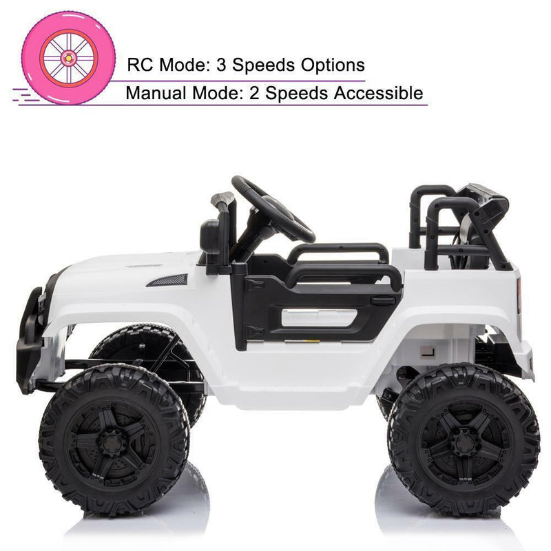 Load image into Gallery viewer, 4x4 Double-Drive 12V Electric Car for Kids with Lights and MP3 Player
