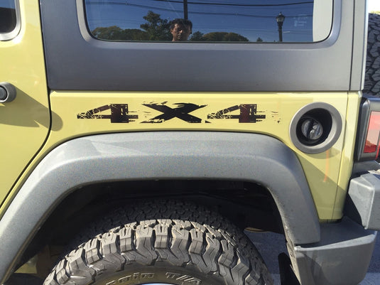 4x4 Off Road SPLASH Decal Stickers (x2)