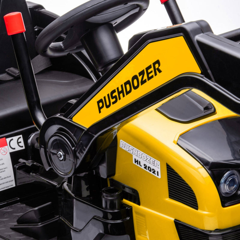 Load image into Gallery viewer, Excavator 6V Battery Tractor with Music and Headlight for Kids&#39; Riding Fun
