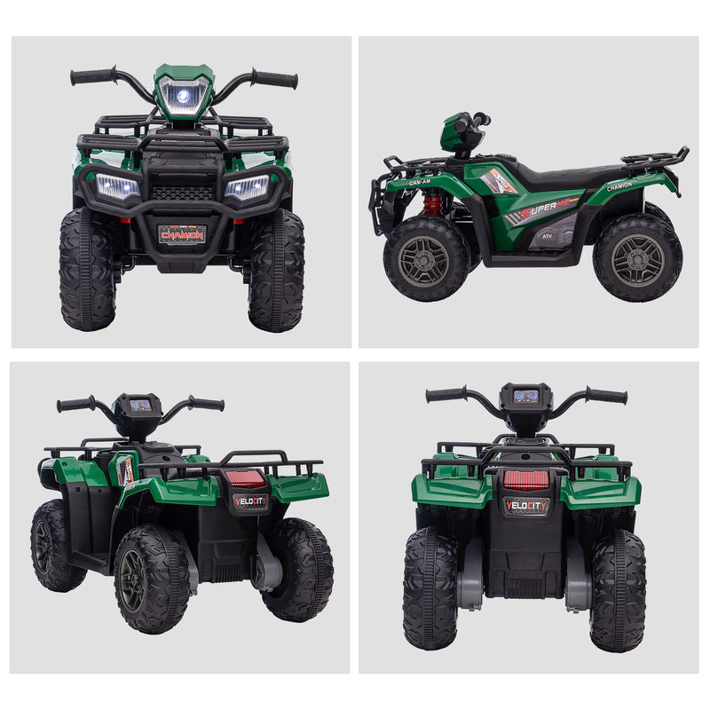 Load image into Gallery viewer, 12V Kids ATV with Music, Headlights, and Forward/Backward Function - A Fun Ride for Young Adventurers!
